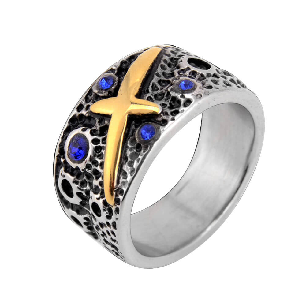 Starry Sky Stainless Steel Ring