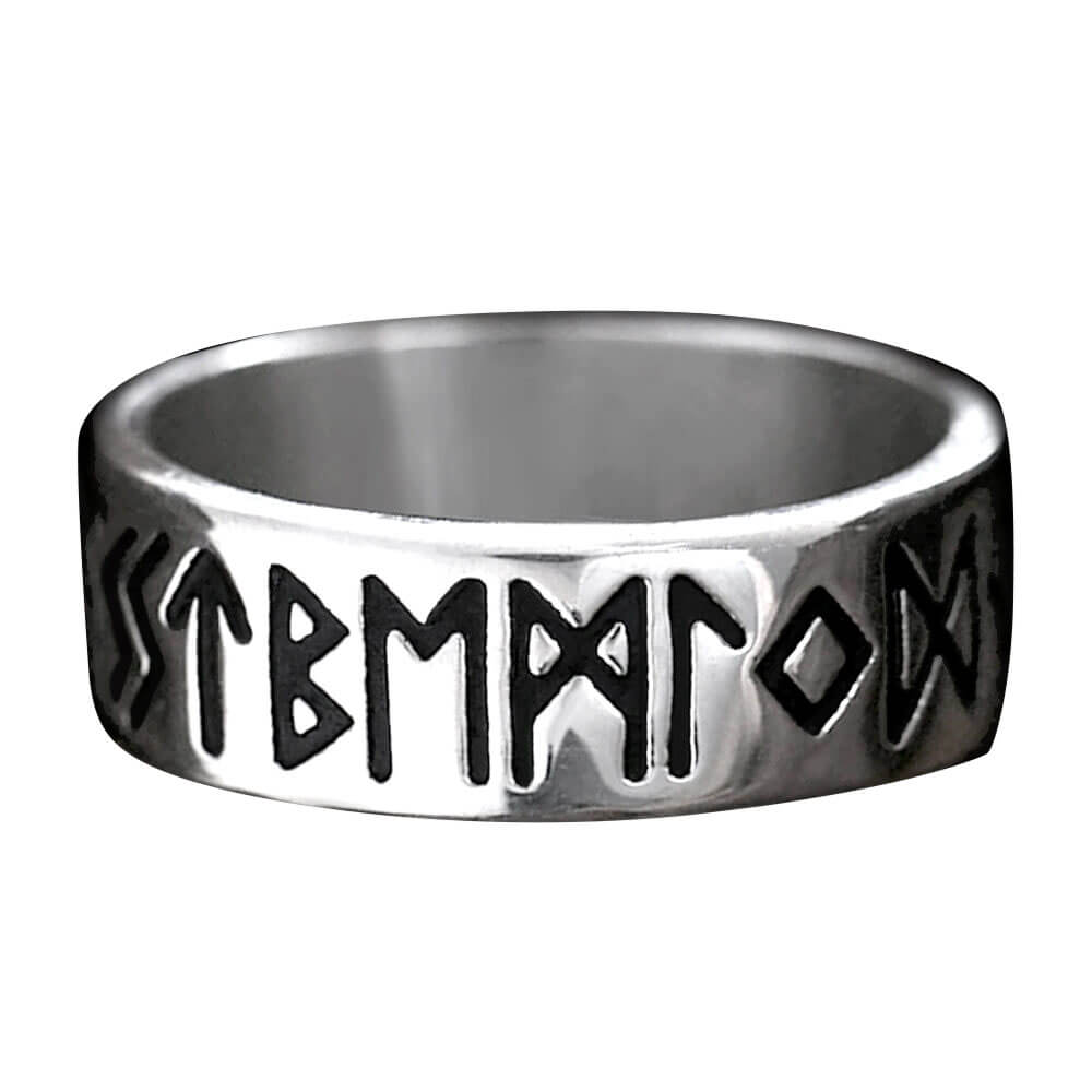 Amulet Symbol Stainless Steel Men's Ring