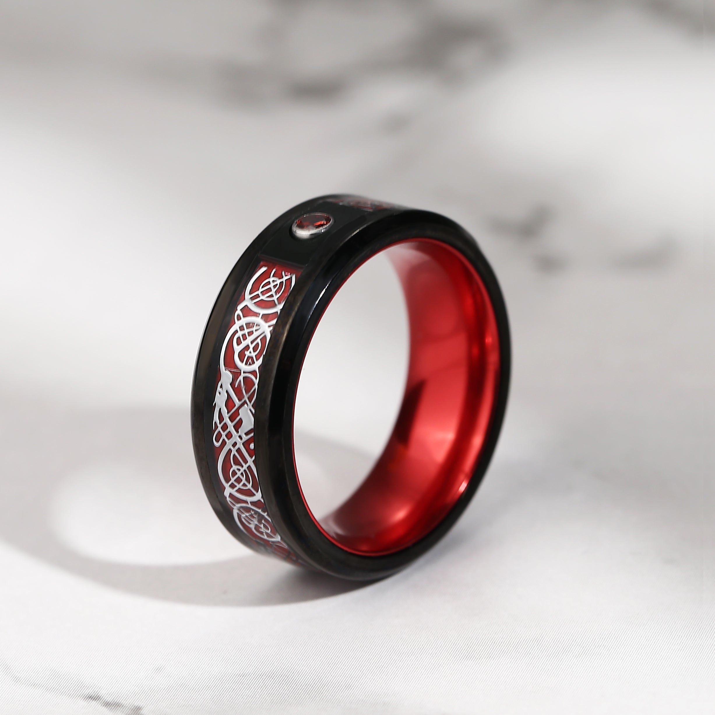 Dragon Luminous Stainless Steel Ring