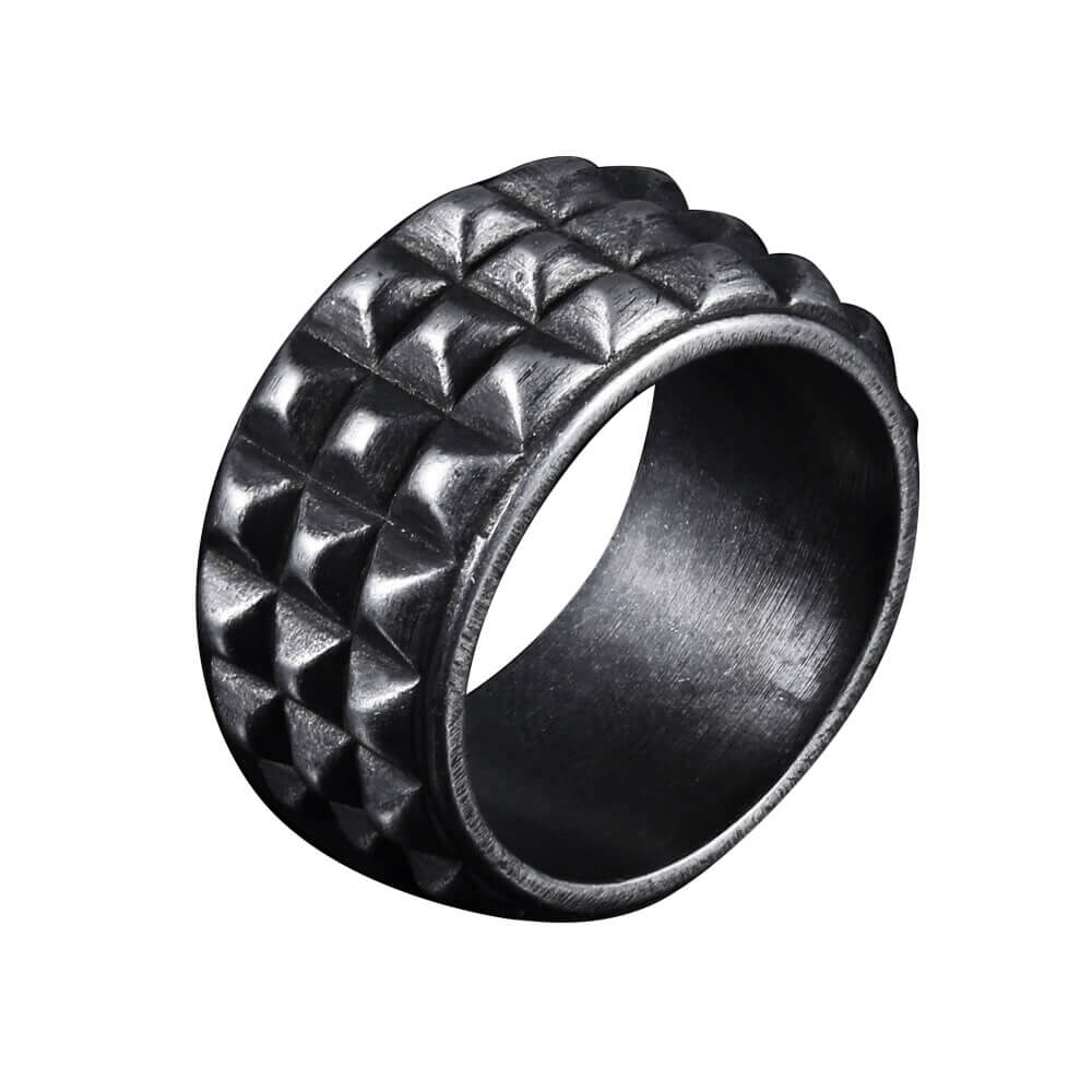 Minimalism Square Stainless Steel Men's Ring